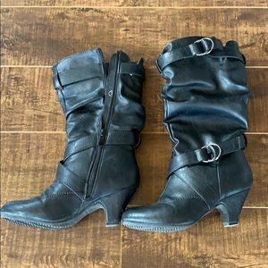 Black dressy boots